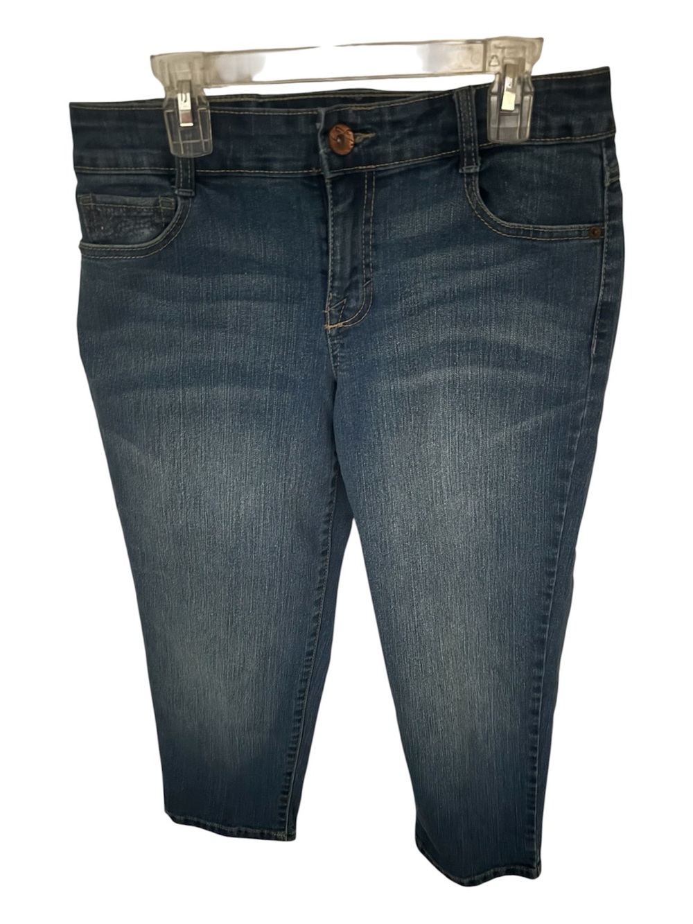 Style & Co. Indigo Cropped Stretch Jeans